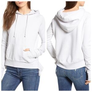 Frank & Eileen Tee Lab Distressed Hoodie In Dirty White